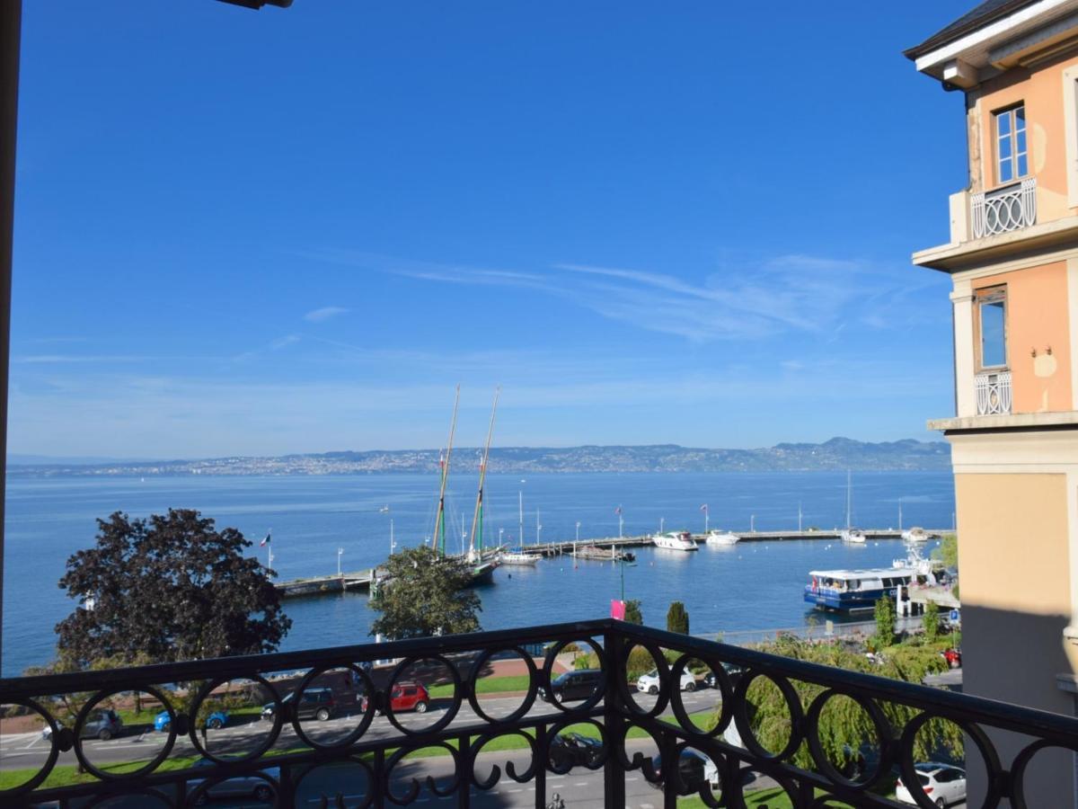 Appartement Charmant Avec Balcon, Wifi Et Animaux Admis A Evian-Les-Bains - Fr-1-498-14 Dış mekan fotoğraf